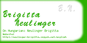 brigitta neulinger business card